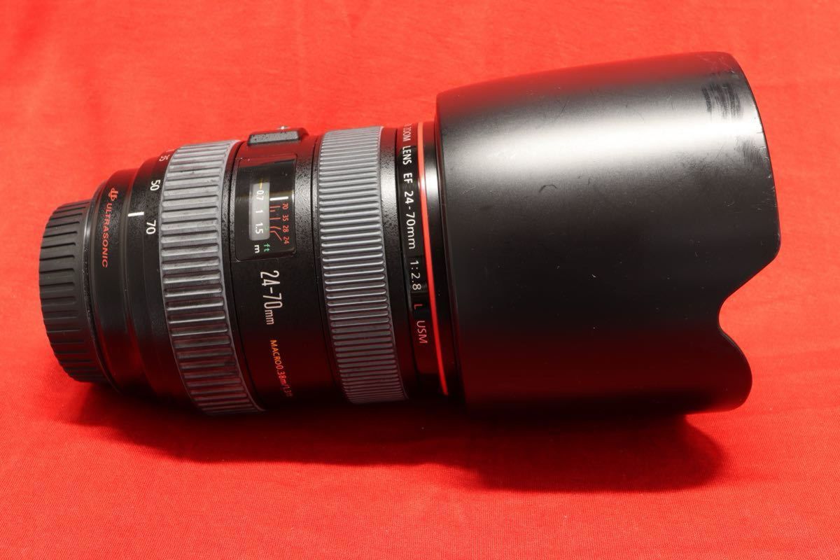 Canon EF24-70mm F2.8L USM キヤノンの光学技術の粋を集めた「Lレンズ」。