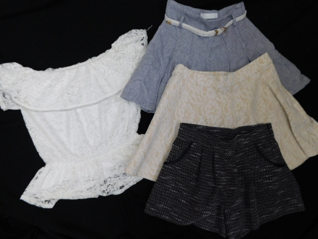 c20 Cecil McBee wonderful tops culotte 4 point set size M prompt decision : lucky bag 