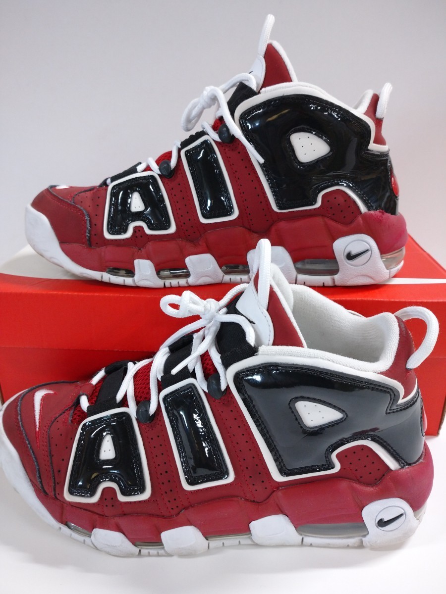 NIKE AIR MORE UPTEMPO ’96 ナイキ エア モア アップ テンポ 96 VARSITY RED/WHITE-BLACK/921948-600_画像3