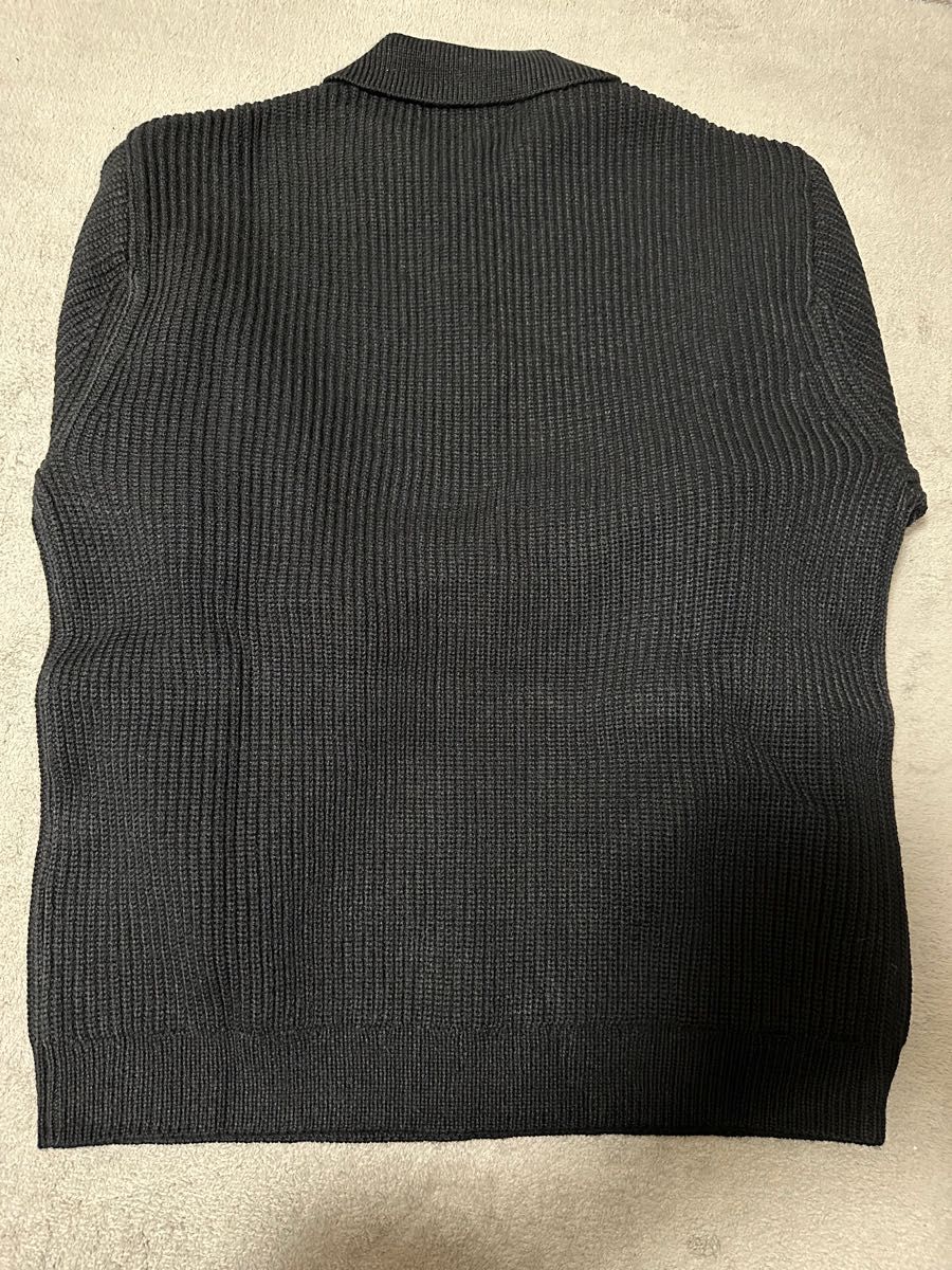 Supreme Small Box Polo Sweater "Black"