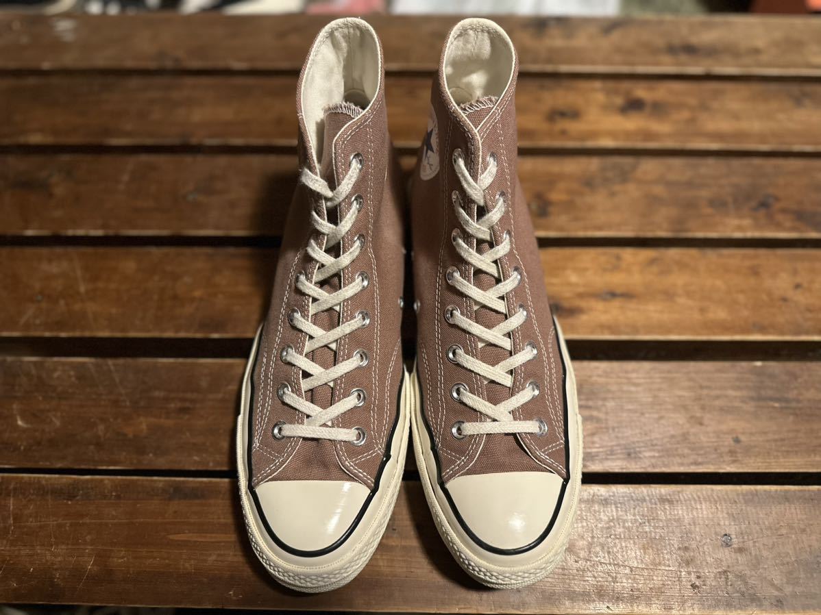 コンバース chuck Taylor チャックテイラー ct70 オールスター CONVERSE 三ツ星 ハイカット HI ALLSTAR JAPAN 28.0 28 ブラウンの画像1