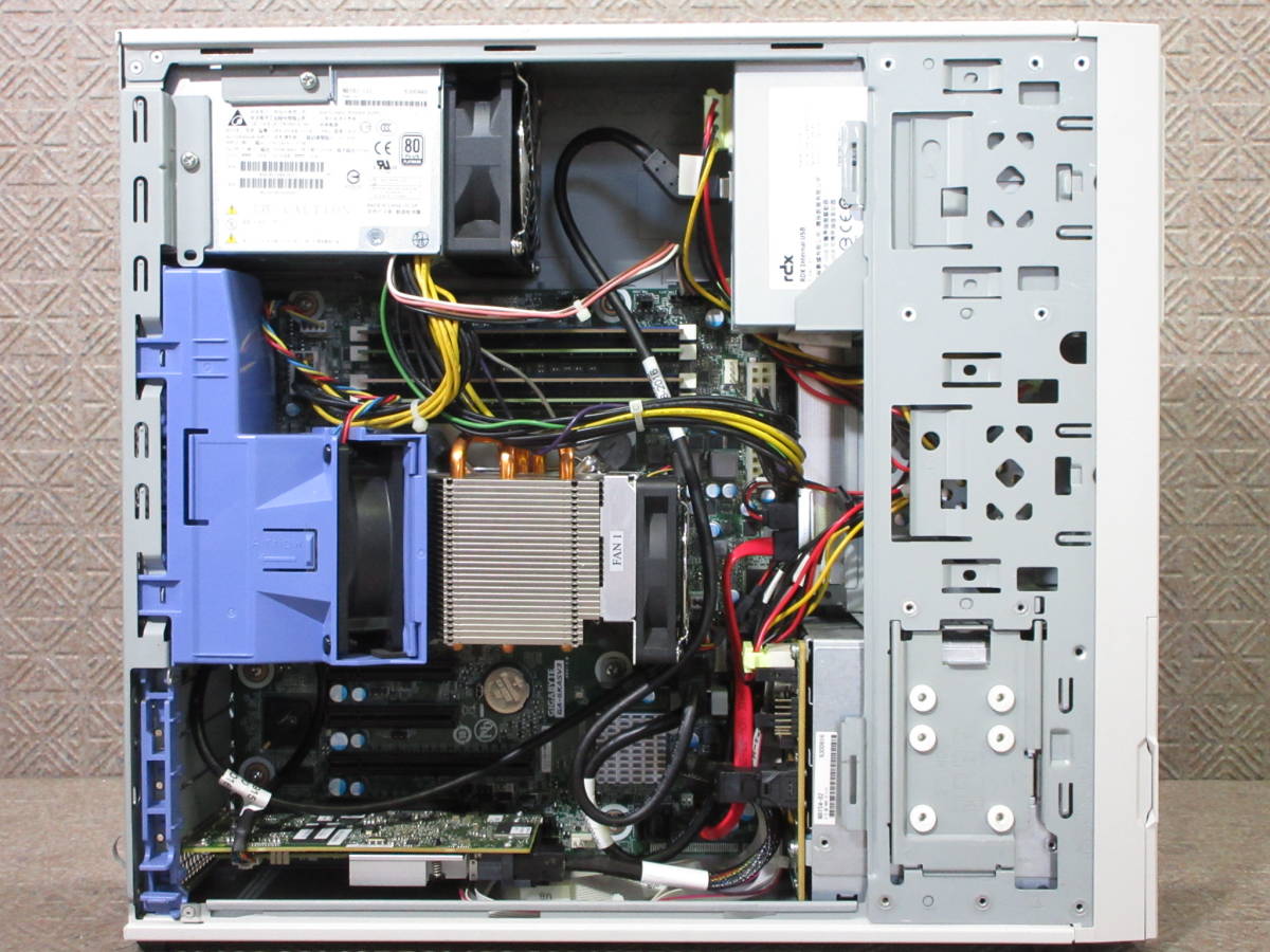 【※ストレージ無し】NEC Express5800/T110h-S / Xeon E3-1270v5 3.60GHz / 32GB / MR9362-8i (N8103-176) / DVD-ROM / No.S259_画像3