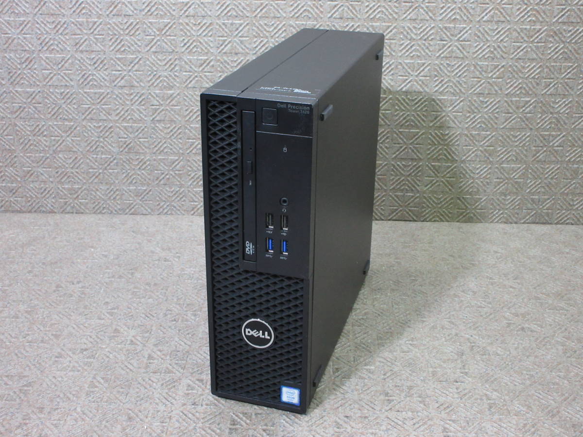 DELL Precision 3420 Workstation / Xeon E3-1225v5 3.30GHz / SSD 512GB / 16GB / Quadro k420 / Win10 / No.S181_画像1