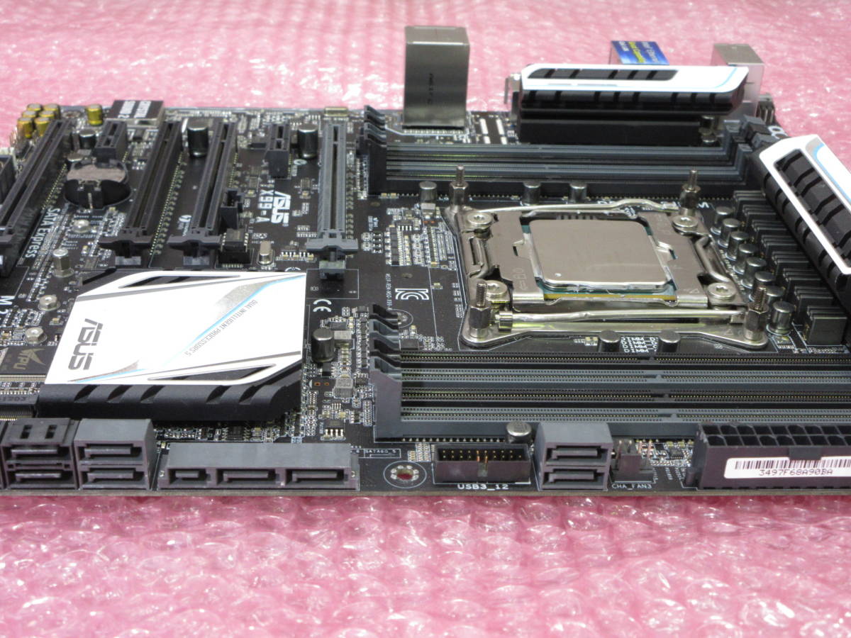 ASUS X99-A マザーボード (Ver.3701) / Core i7-5820K 3.30GHz 付き / BIOS起動確認 / No.S671_画像3