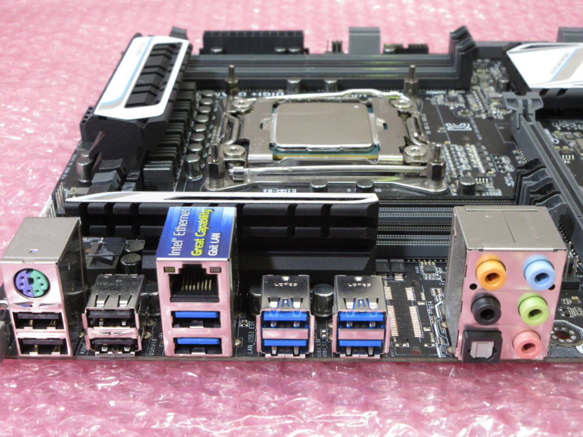 ASUS X99-A マザーボード (Ver.3701) / Core i7-5820K 3.30GHz 付き / BIOS起動確認 / No.S671_画像2