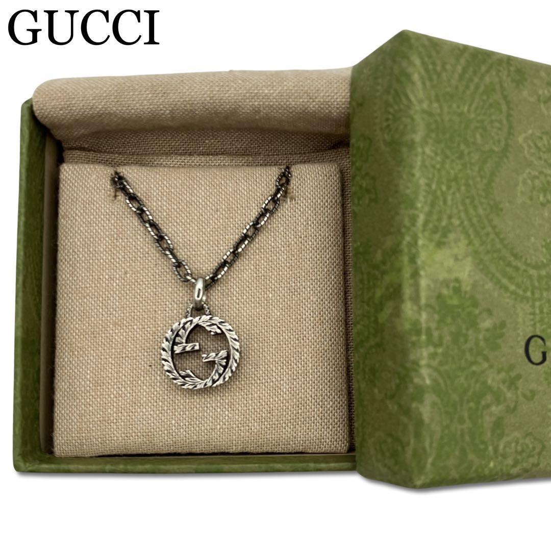 GUCCI グッチ GG BEE シルバー ドックタグ チェーン ネックレス