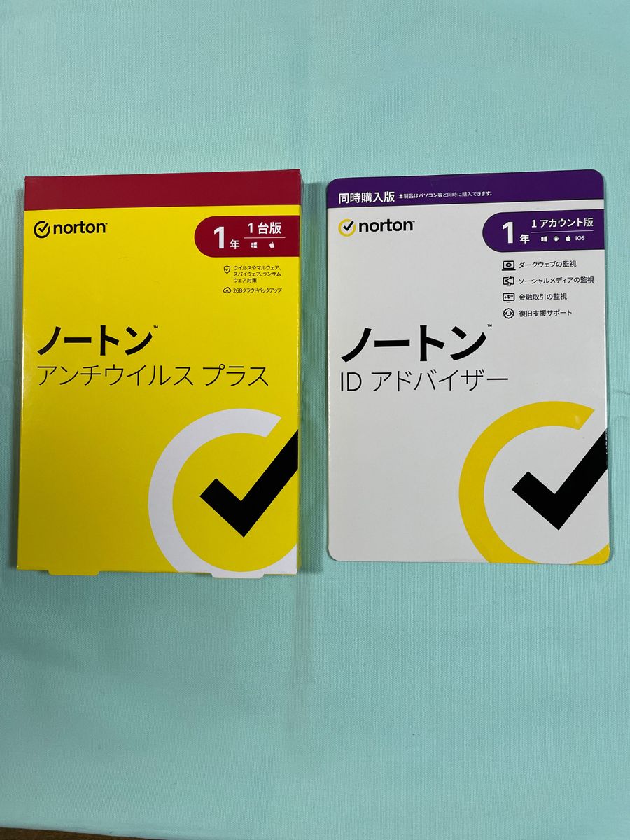 ノートン　アンチウイルスプラスとIDアドバイザー  【セキュリティソフト】 Norton