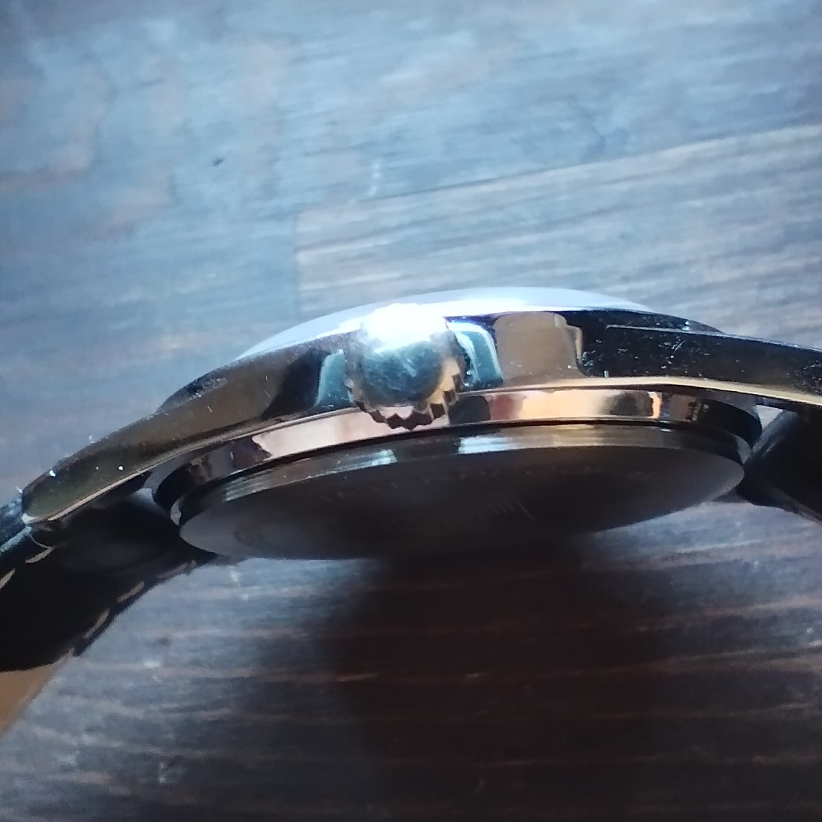 ●希少！●オリス■ORIS 手巻き機械式1980年代ヴィンテージメンズ腕時計アンティーク即納 男性人気ブランド1119aの画像3