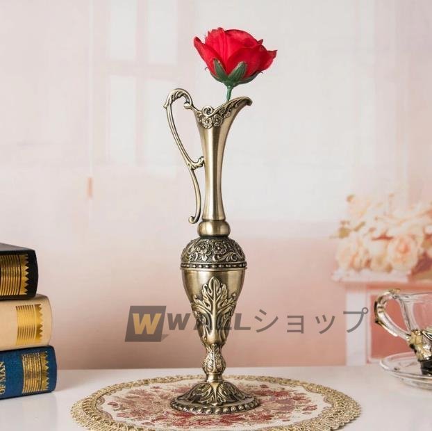超美品高級感 アンティーク一輪挿し 花瓶 ヴィンテージ ヨーロッパ 西洋 花 装飾_画像2