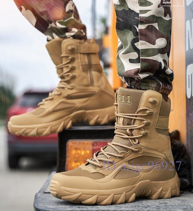 R109☆ новый товар  военный   ботинки   мужской  ... ботинки  ... ботинки   на улице    рабочая обувь   ... ... ... обувь  24.5cm~29cm  черный 