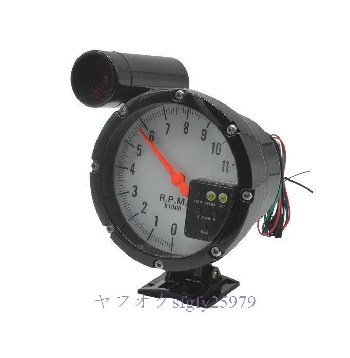 O923* new goods car tachometer 7 color change 4-6-8 cylinder 11000RPM 12V