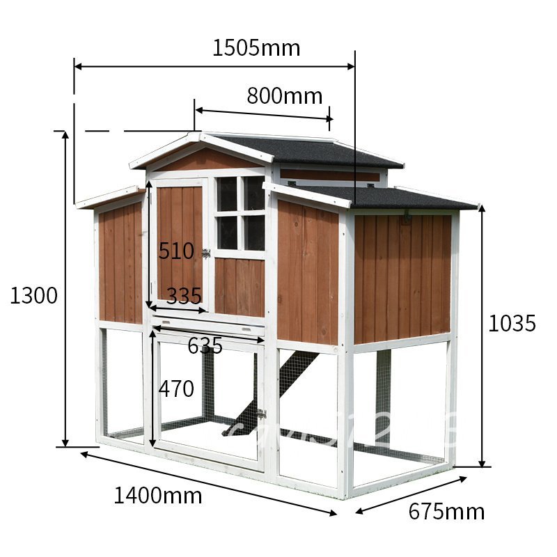 ◆美品◆高品質◆木製 ニワトリ小屋 兎 ハト小屋 ペット別荘 ハウス 防雨 防腐 ウサギ ニワトリ小屋 飼育 屋外養殖 庭用 掃除しやすい_画像2