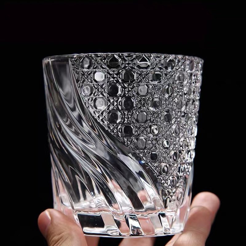 2 шт. комплект kli Agras crystal стакан виски стакан вулканическое стекло бокал для бренди виски *250ml/280ml емкость выбор /1 пункт LB373