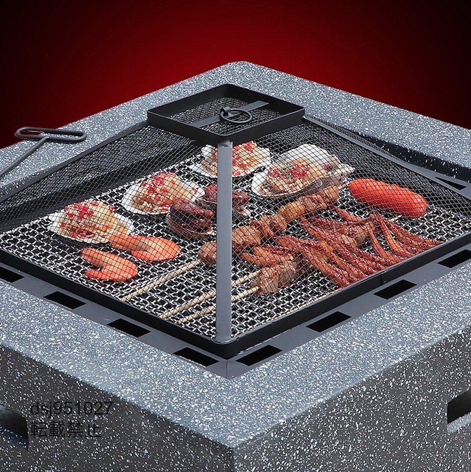 断熱可能 焚き火台 酸化マグネシウム キャンプ バーベキュー 断熱可能 焚き火台 酸化マグネシウム キャンプ バーベキュー