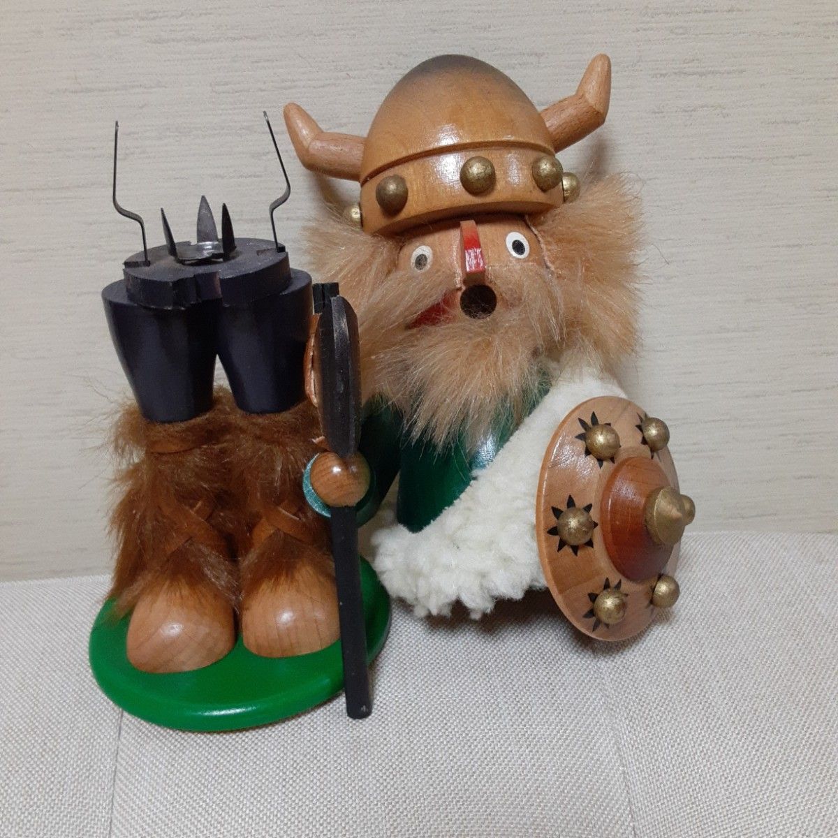 シュタインバッハ木製バイキング人形(西ドイツ製)