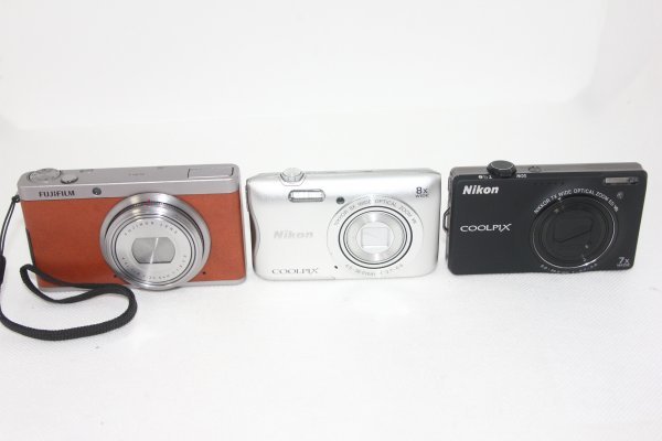 【カメラ3台まとめ売り】Nikon・FUJIFILM #0093-635