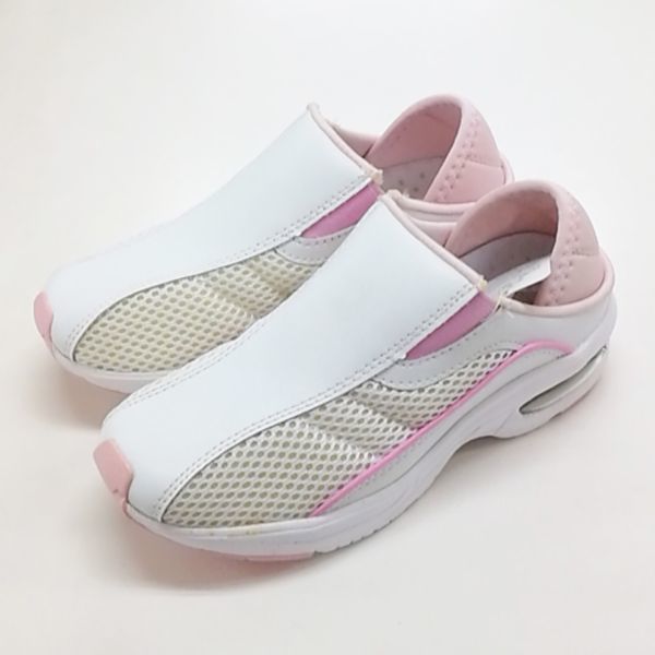 B品 レディース ナースシューズ Sサイズ 22.0 - 22.5cm ピンク ルームシューズ 上履き 上靴 介護靴 2WAY かかとが踏める靴 16544_製造時汚れ有りの為、B品処分特価