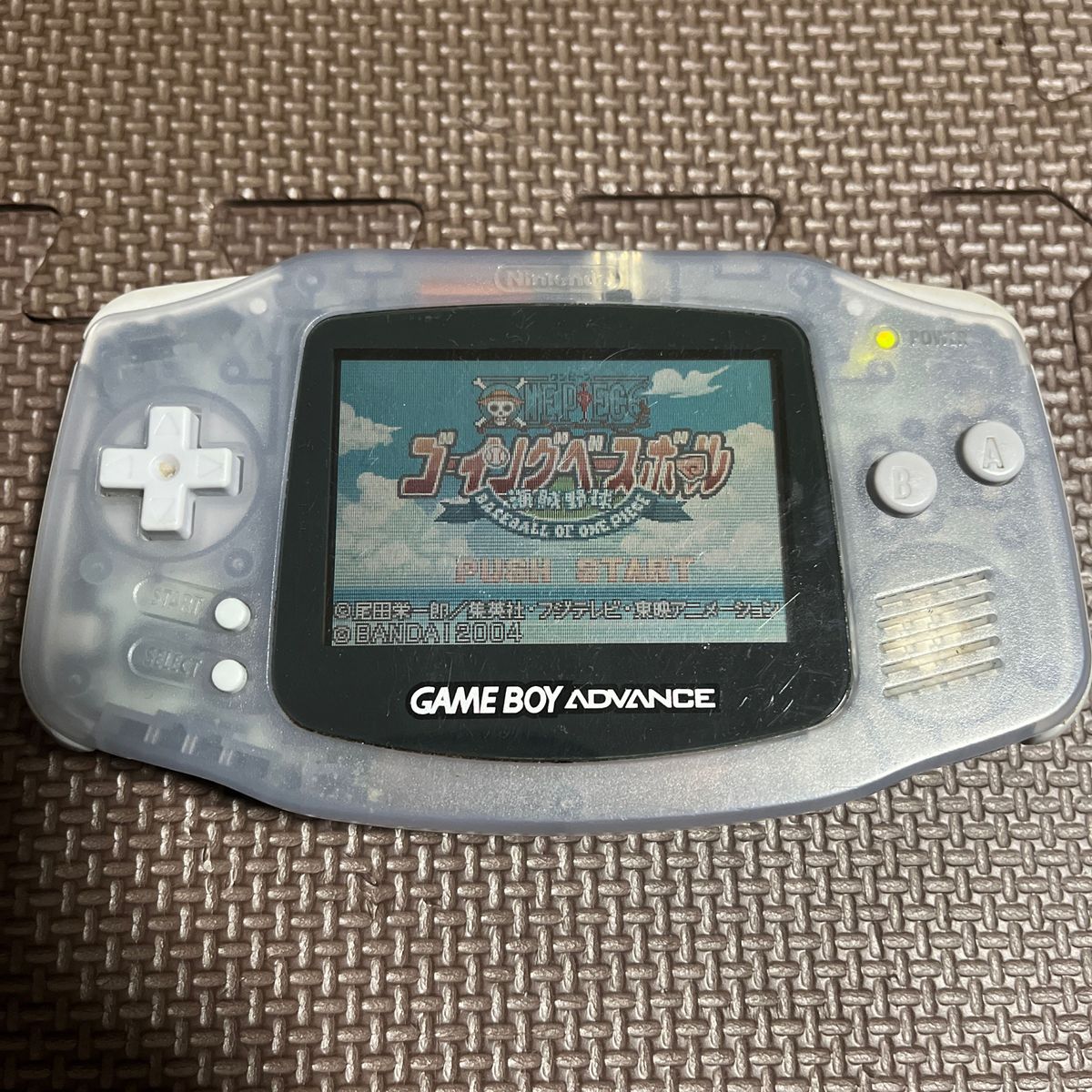 任天堂 ゲームボーイアドバンス 本体 ミルキーブルー クリア 任天堂 ゲームボーイアドバンス 本体 ミルキーブルー クリア