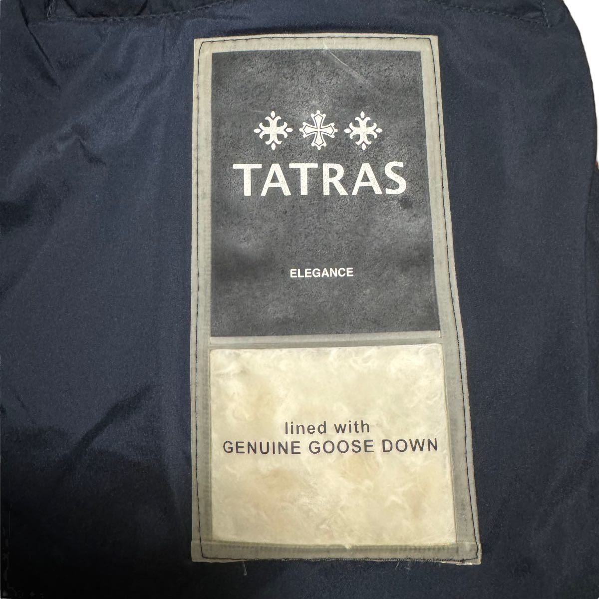 TATRAS タトラス GESSO ジェッソ ダウンジャケット ネイビー メンズ サイズ3 Lサイズ相当 ポーランド製_画像7