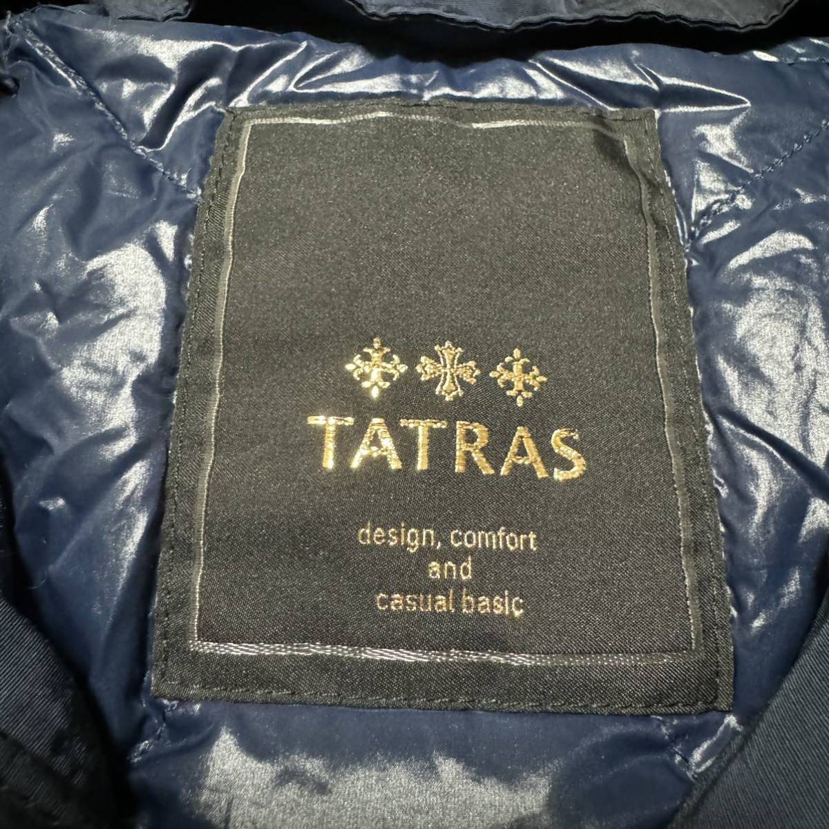 TATRAS タトラス 製品染 M-65 フィールドジャケット ダウンライナー付き ネイビー メンズ サイズ3 Lサイズ相当 ポーランド製_画像6