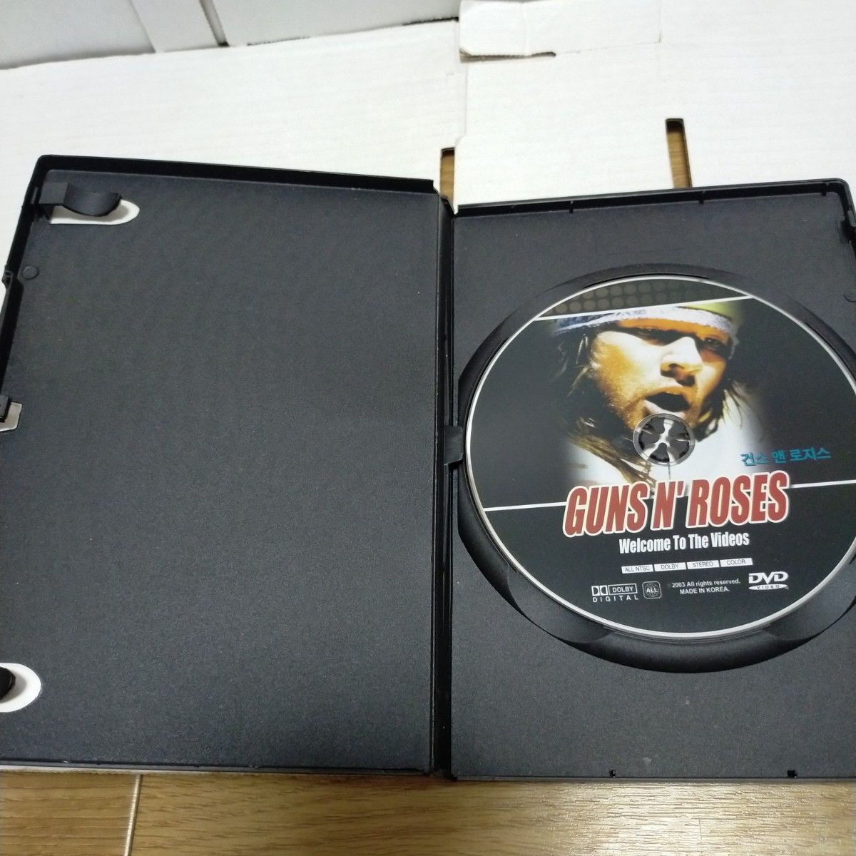 KOREA盤DVD/GUNS N′ ROSES ガンズ＆ローゼズ/Welcome To The Videos