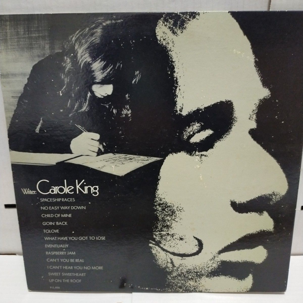 国内盤LP/Carole King キャロル・キング/Writer/AML-107 国内初版ラベル深溝有 キングレコード チラシ付