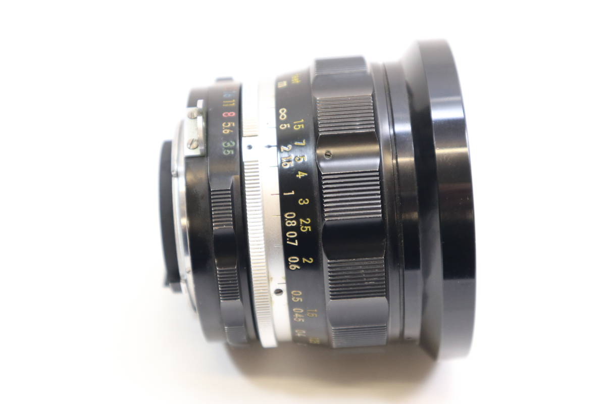 ◎Nikon ニコン NIKKOR-UD Auto 20mm F3.5_画像4