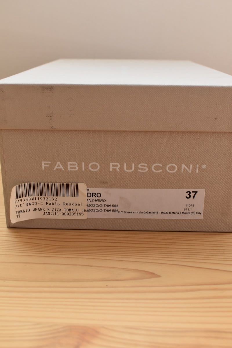 【新品】FABIO RUSCONI ファビオルスコーニ サンダル 23.5cm_画像5