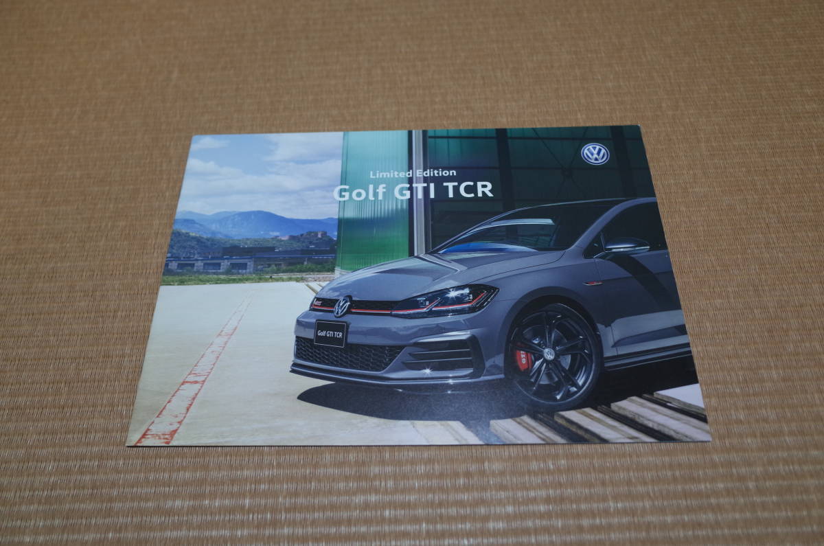 フォルクスワーゲン Golf GTI TCR 2019年10月版 カタログ 14ページ ゴルフ 新品_画像1