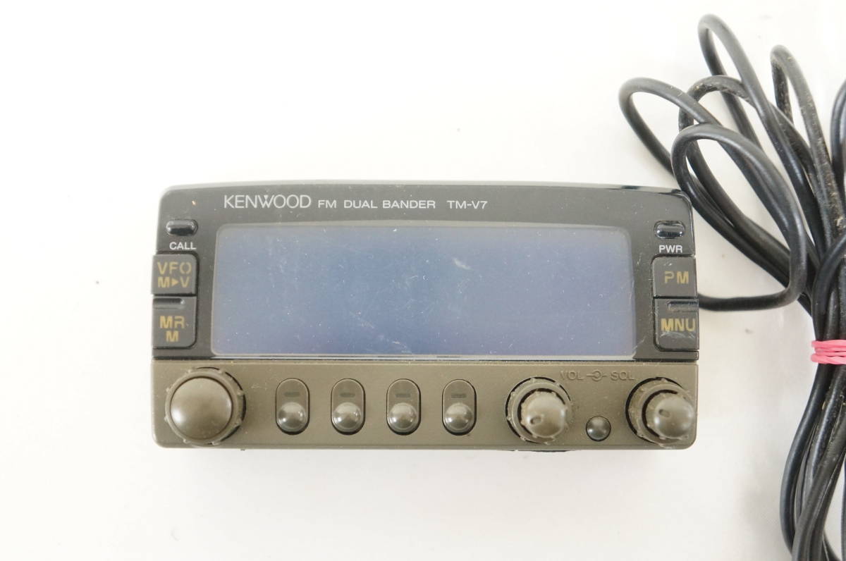 KENWOOD ケンウッド TM-V7 デュアルバンド 無線機 マイク アンテナ付き 7011078011_画像4