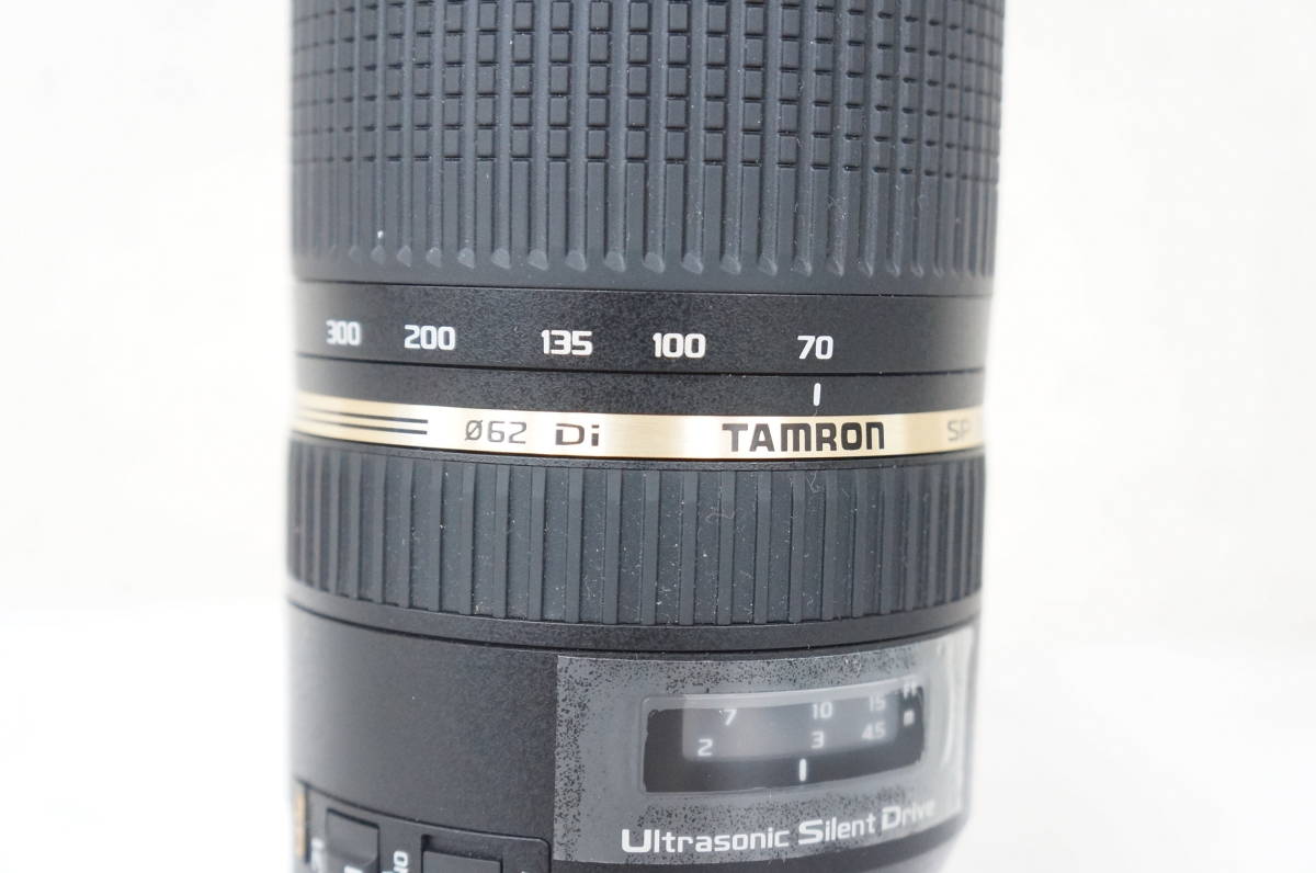 ① TAMRON タムロン Di SP 70-300mm F4-5.6 ニコンマウント カメラレンズ 元箱付き 4511106021_画像5