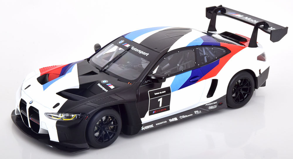 minichamps 1/18 BMW M4 GT3 GTD Pro #1 Presentation Car 2021 minichamps 1/18 BMW M4 GT3 GTD Pro #1 Presentation Car 2021