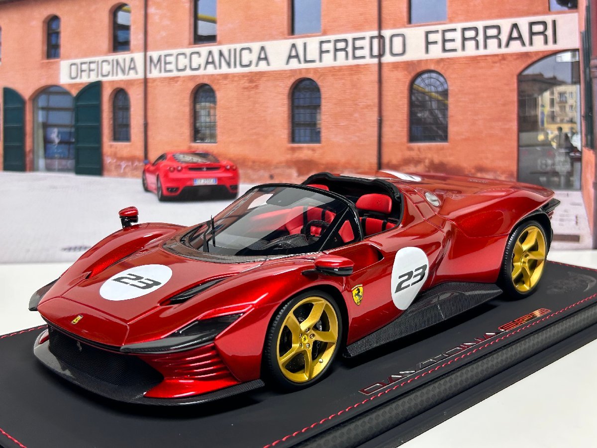 BBR 1/18 Ferrari Daytona SP3 Icona series Rosso Magma #23　フェラーリ　デイトナ　P18214S1