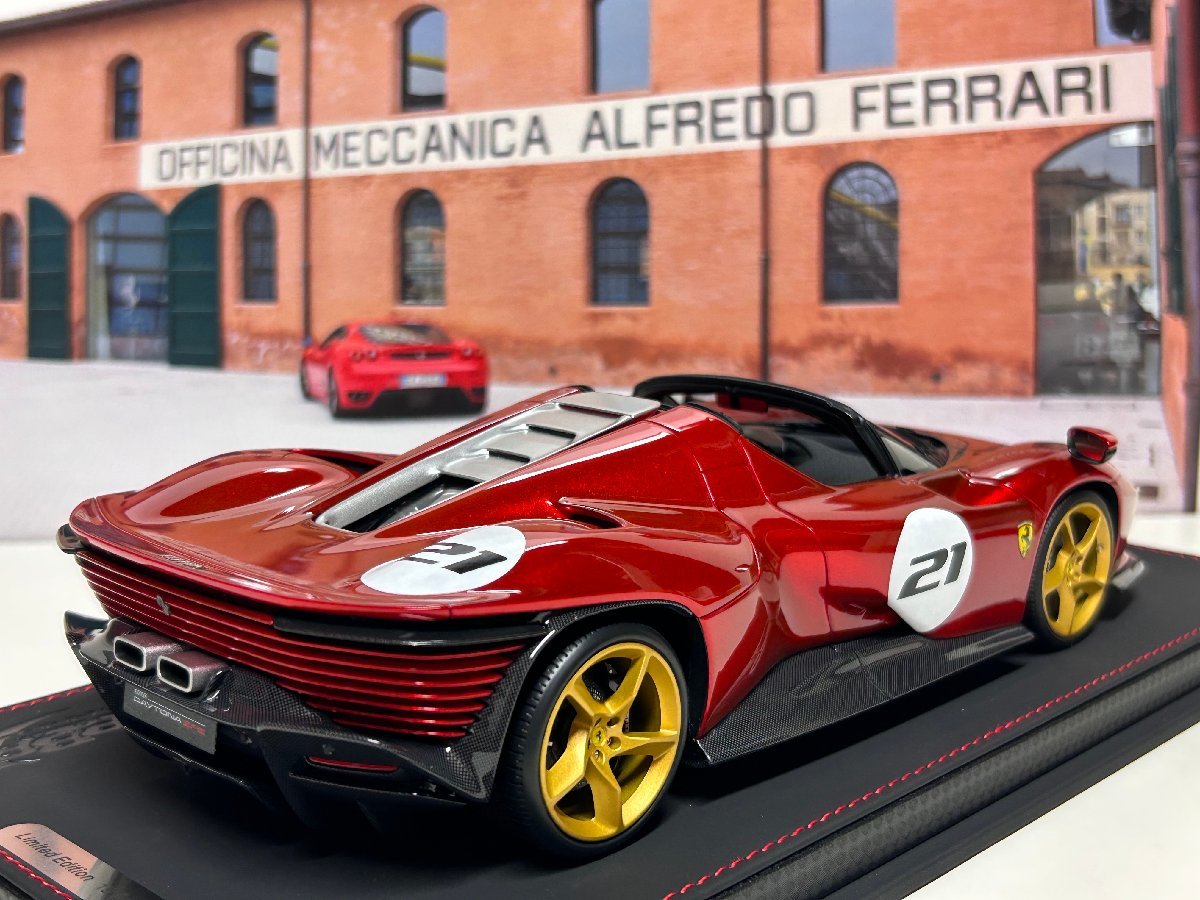 BBR 1/18 Ferrari Daytona SP3 Icona series Rosso Magma #21　フェラーリ　デイトナ　P18214S2_画像2