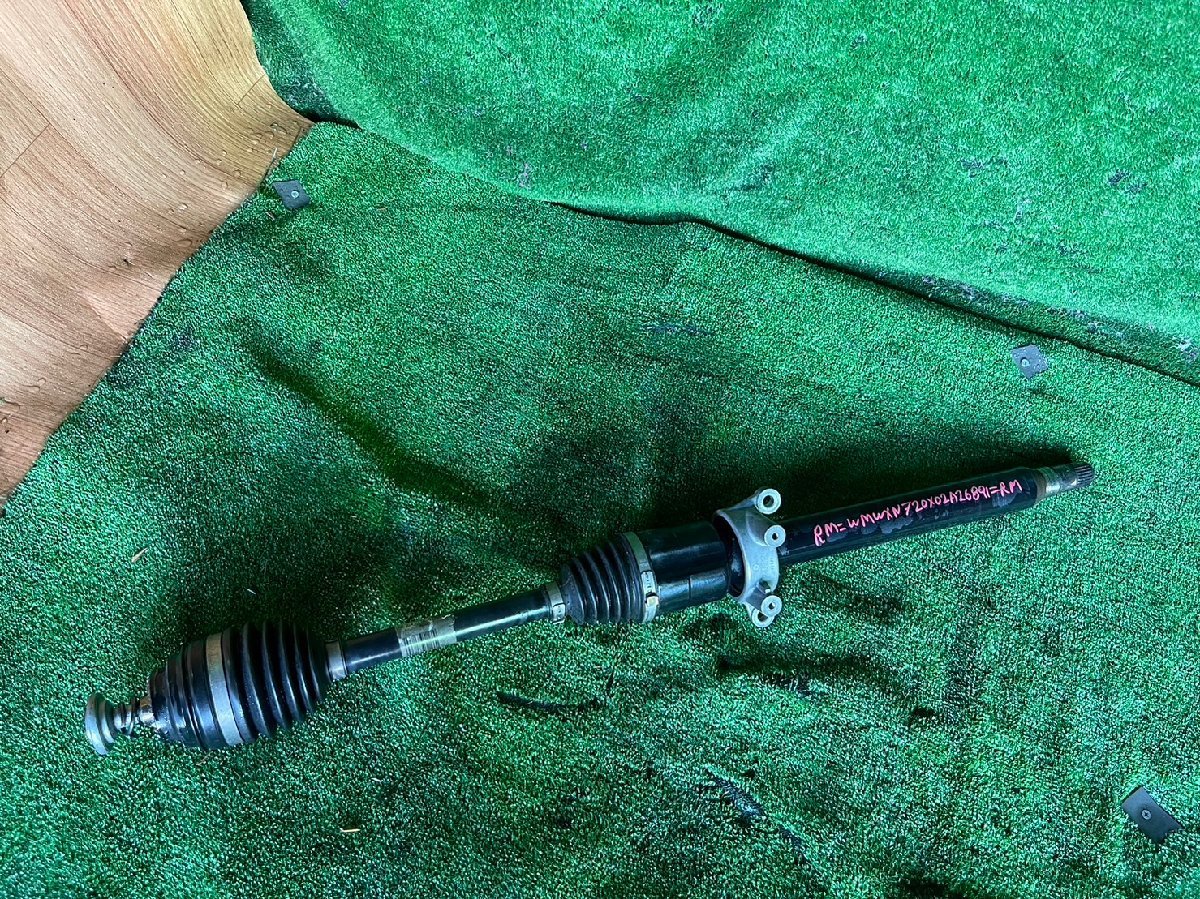 H27 year DBA-XM12 F56 BMW MINI/ Mini right front drive shaft secondhand goods prompt decision 26891 231125 Mgaso width 