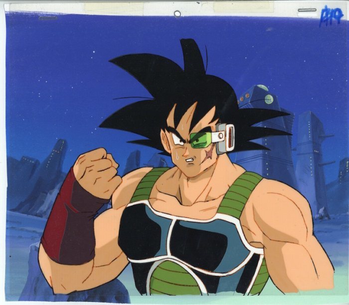 新年の贈り物 セル画 ドラゴンボールZ 鳥山明 孫悟空の父~ バーダック