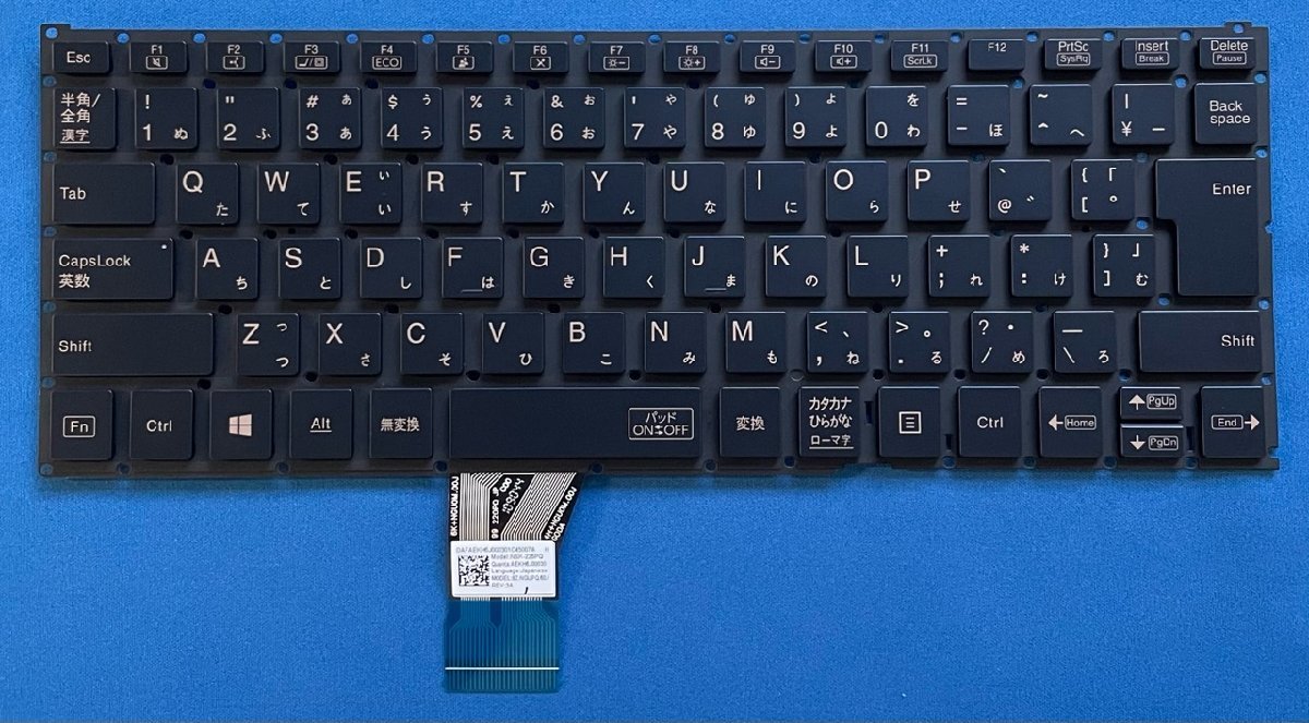  original new goods NEC Lavie N14 N1475/CAL etc. for keyboard AEKH6J00030 navy blue 