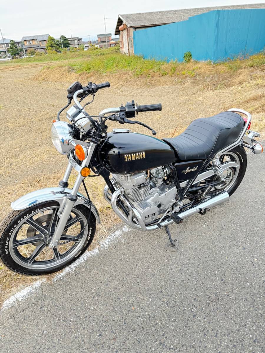 XS250SPL 実動 書類付き ミッドナイトブラック 4A8 美車 希少 （検索 GSX GPZ XJ CBR CL PS CBX RZ XJ CBX VT CD CB RZ RX GB）_画像1