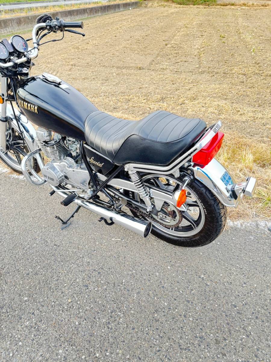 XS250SPL 実動 書類付き ミッドナイトブラック 4A8 美車 希少 （検索 GSX GPZ XJ CBR CL PS CBX RZ XJ CBX VT CD CB RZ RX GB）_画像3