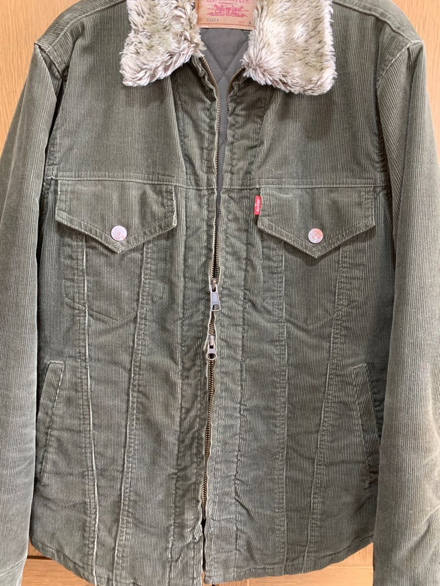 リーバイス Levi's コーデュロイ ボアジャケット ブルゾン 70824 リーバイス Levi's コーデュロイ ボアジャケット ブルゾン 70824