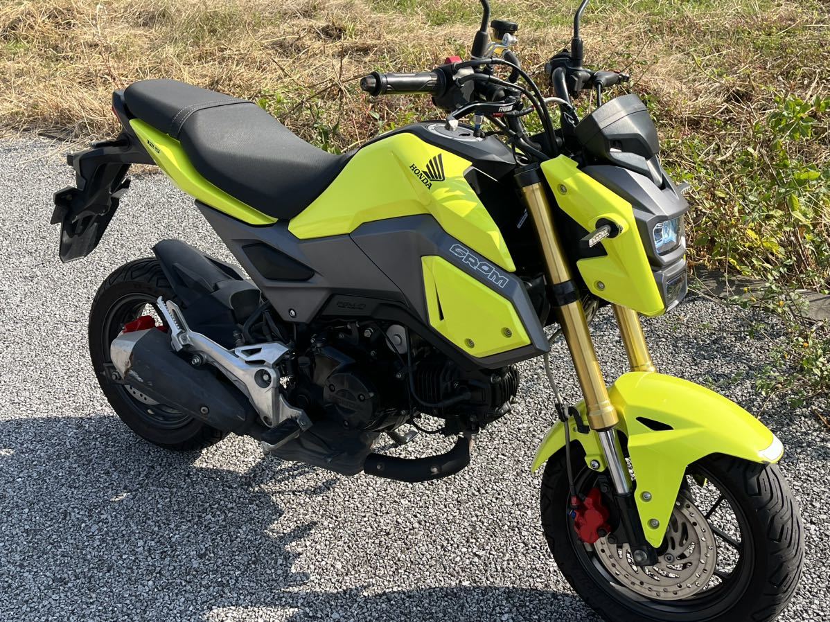 ホンダグロム GROM JC61-130＊＊＊＊ 走行距離35431km 宇都宮市より_画像1