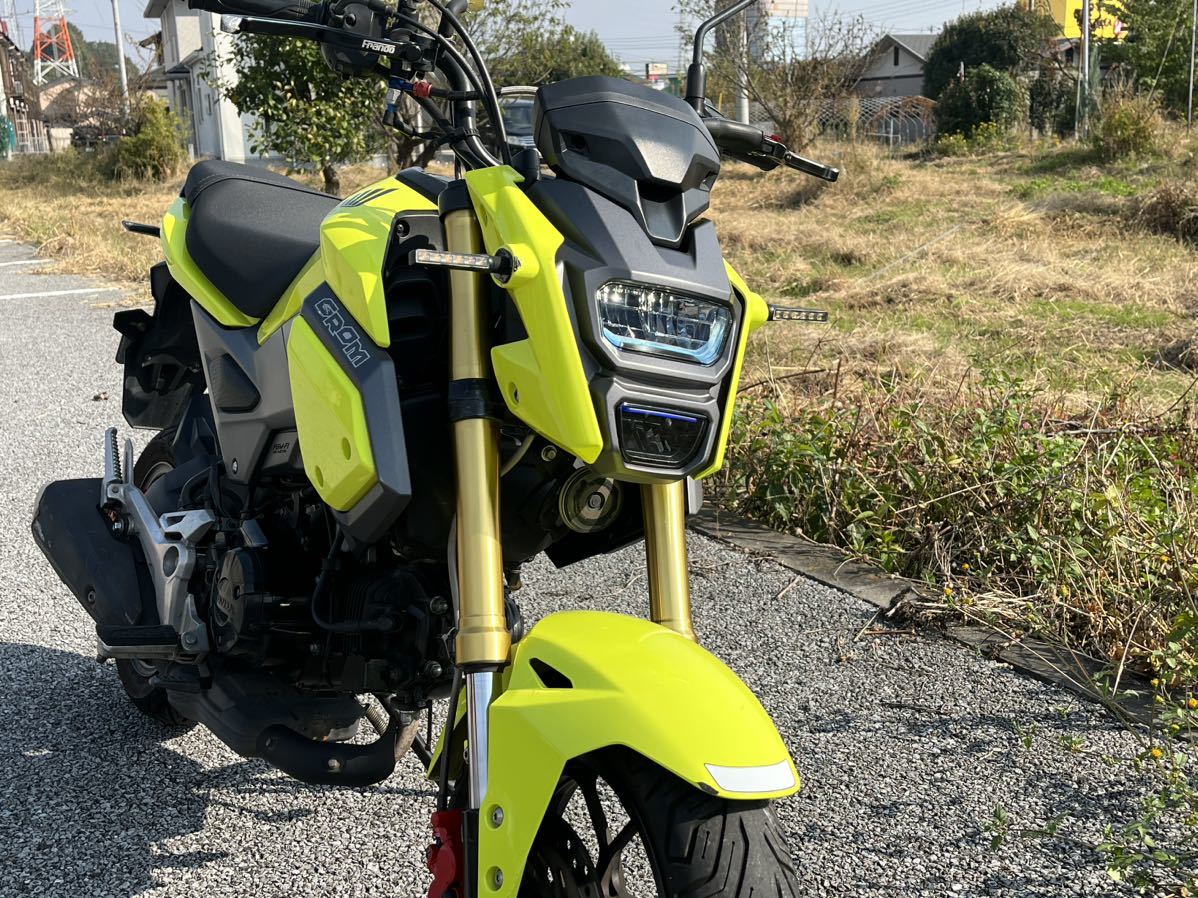 ホンダグロム GROM JC61-130＊＊＊＊ 走行距離35431km 宇都宮市より_画像2