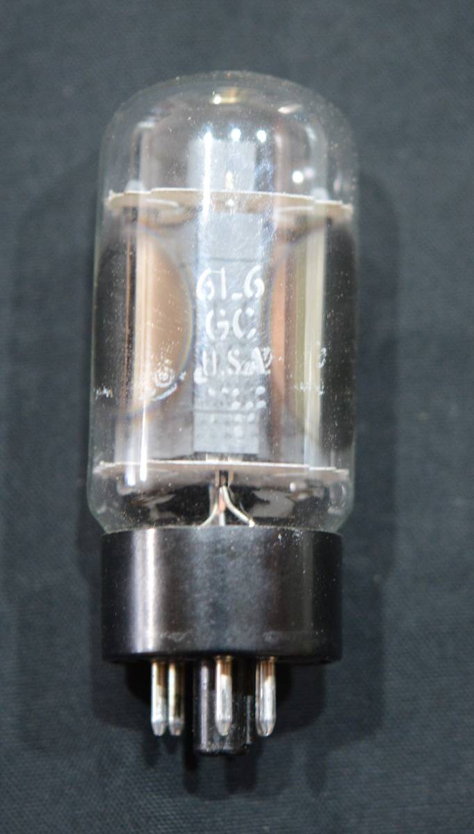 極めて新品に近いです!!!GE 6L6GC 真空管1本(導通確認済)(KA)