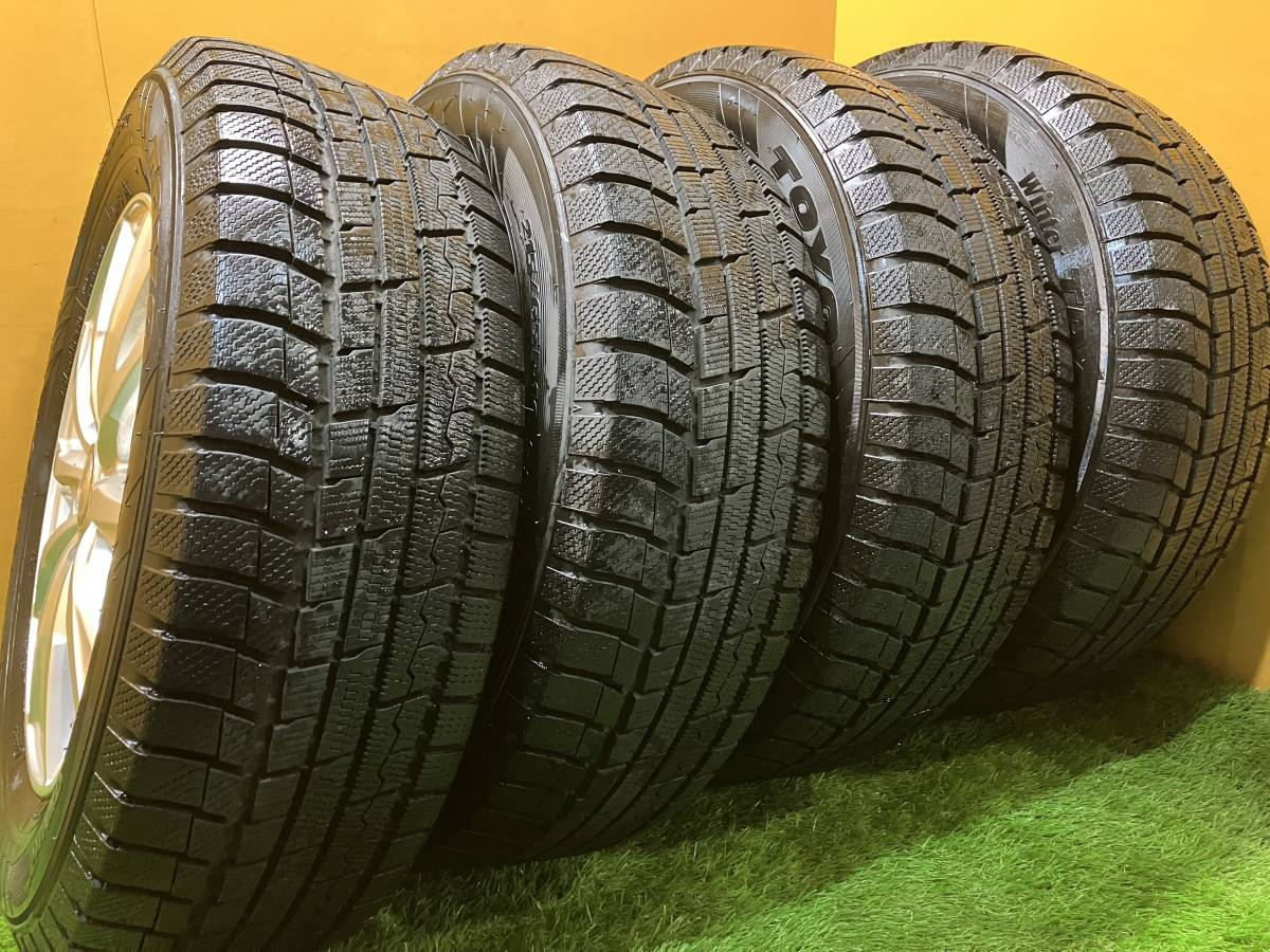 【長野発★107★4本セット!!】TOYO / トーヨー Winter TRANPATH TX 2020年製!! 215/65R16 / weds 16×6,5J+53 格安☆売切_画像7