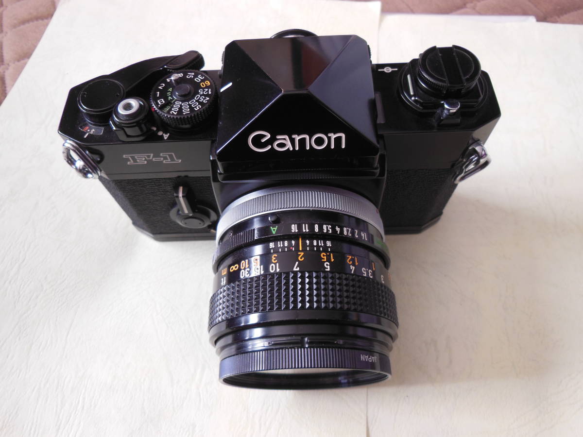 CANON F1 前期型 　1：1.4　F50 ｍｍ SSC　稼働品_画像10