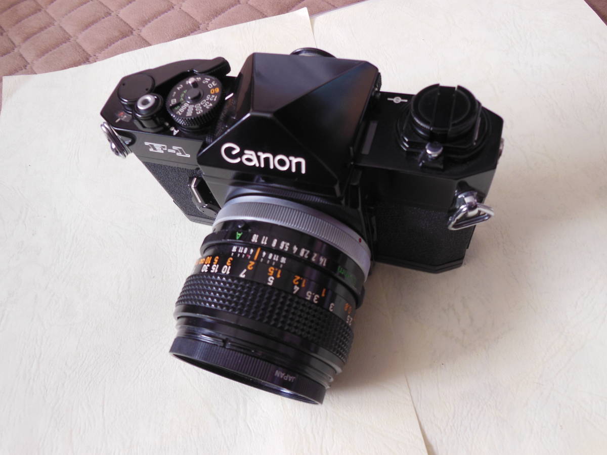 CANON F1 前期型 　1：1.4　F50 ｍｍ SSC　稼働品_画像8