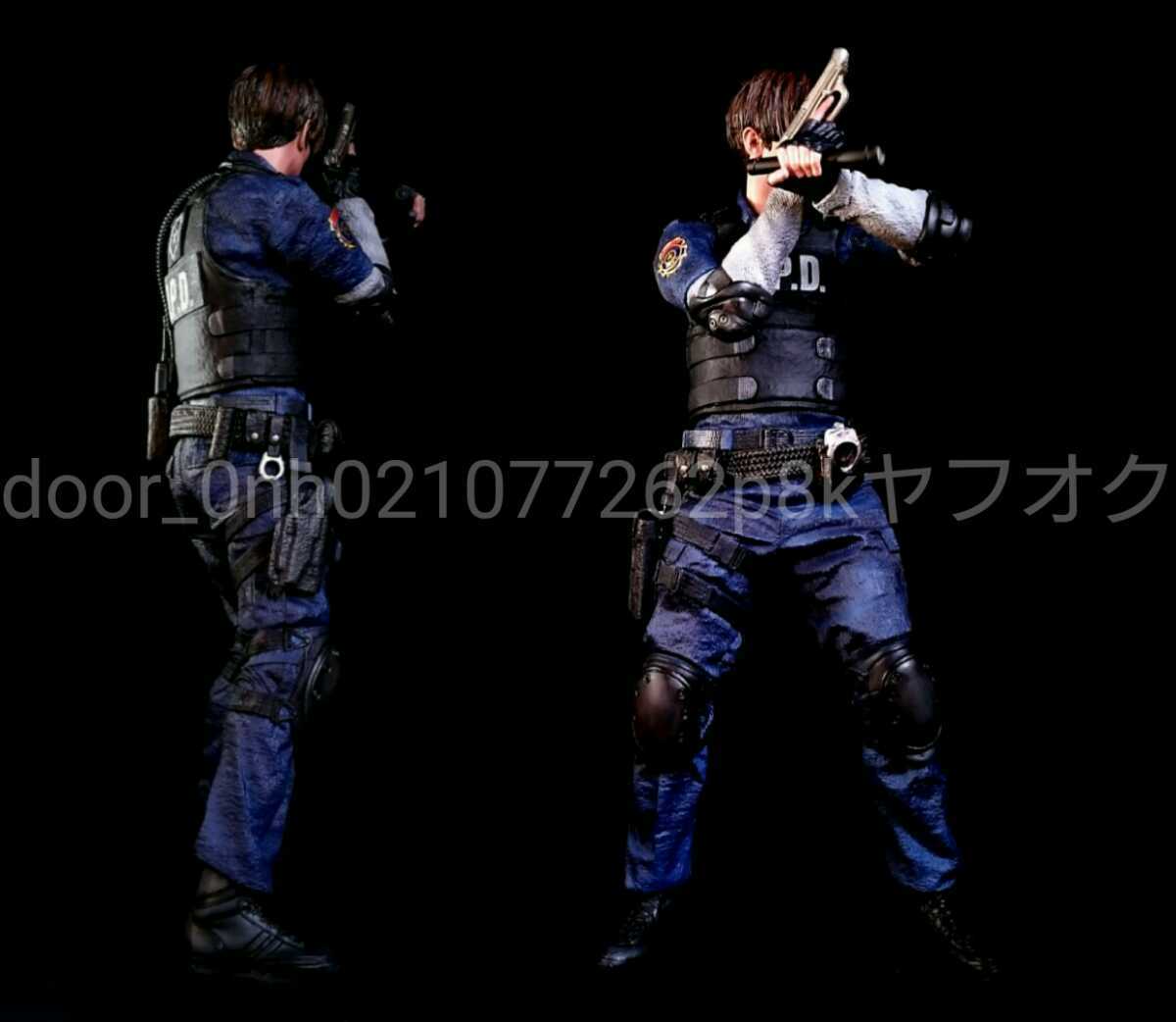 CAPCOM BIOHAZARD2 RESIDENT EVIL RE:2 LEON.S.KENNEDY R.P.D FIGURE バイオハザード レオン フィギュア 完成品 の画像3