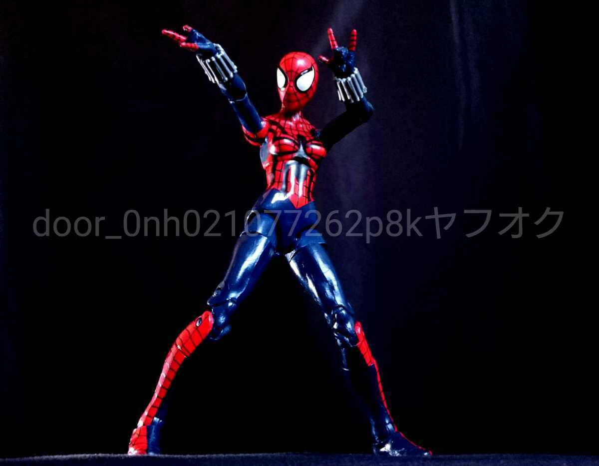 MARVEL LEGENDS SPIDER-MAN SPIDER-GIRL ACTION FIGURE SET MARVEL LEGENDS SPIDER-MAN SPIDER-GIRL ACTION FIGURE SET