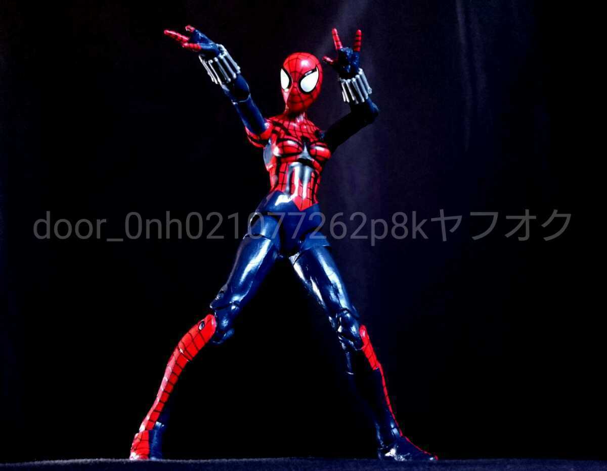 MARVEL LEGENDS SPIDER-MAN SPIDER-GIRL ACTION FIGURE SET マーベルレジェンド スパイダーマン & スパイダーガール アクションフィギュア_画像6