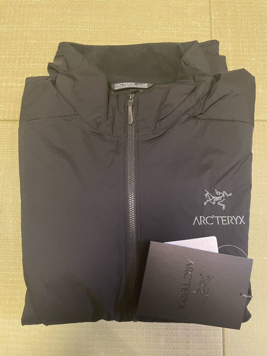 国内正規 新品2023 ARC'TERYX Atom Jacket Men's Black Medium アークテリクス アトム ジャケット コアロフト ブラック Lサイズ